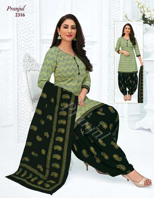 Priyanshi 23 Casual Wear Cotton Printed Designer Dress Material Collection